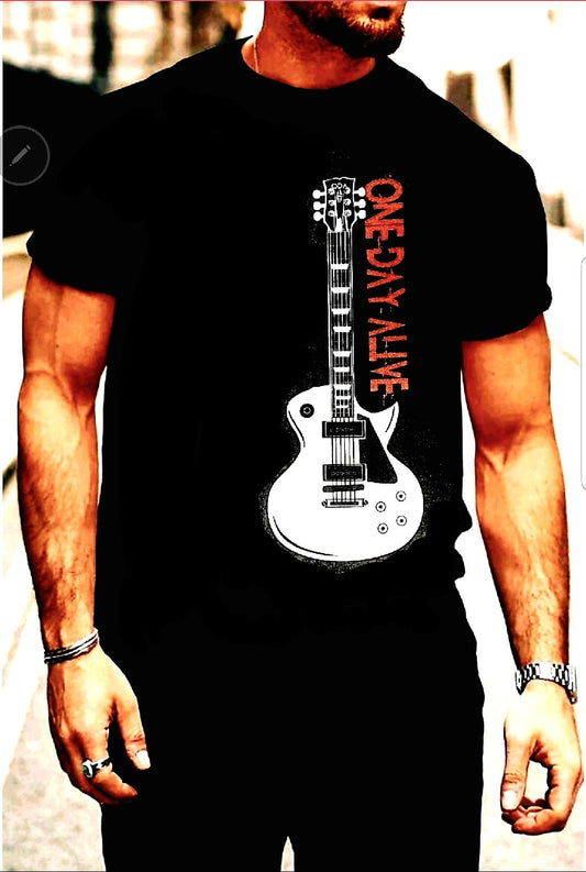 ONE DAY ALIVE / GUITAR TEE